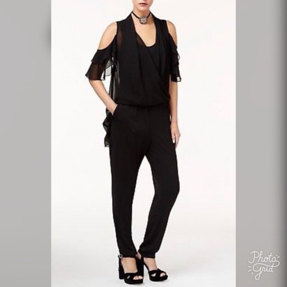 🆕 Kobi‎ Jayleen Cold-Shoulder Jumpsuit